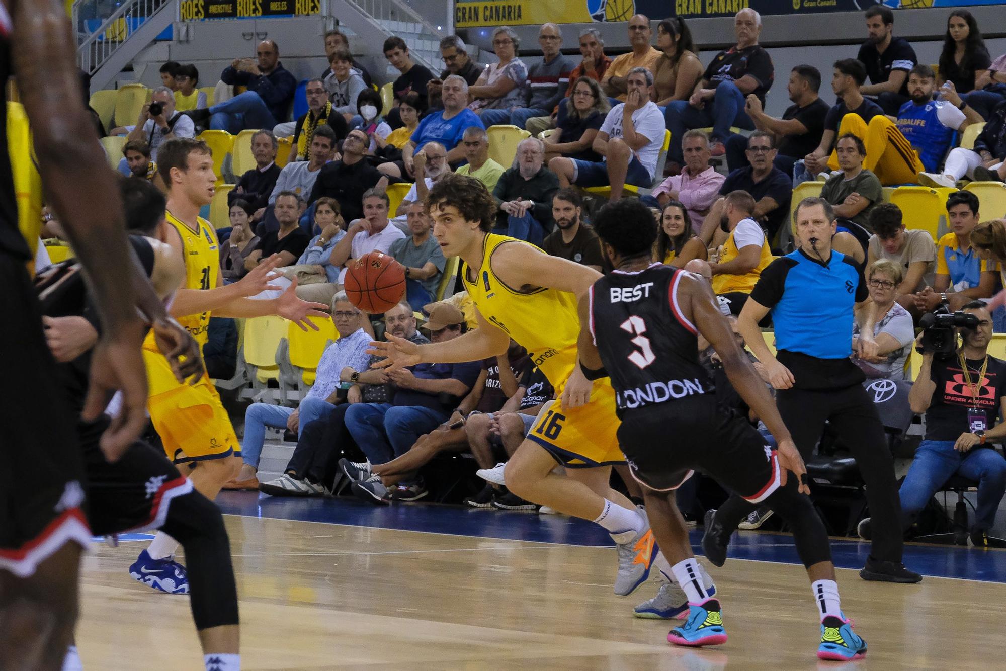 Eurocup: CB Gran Canaria - London Lions