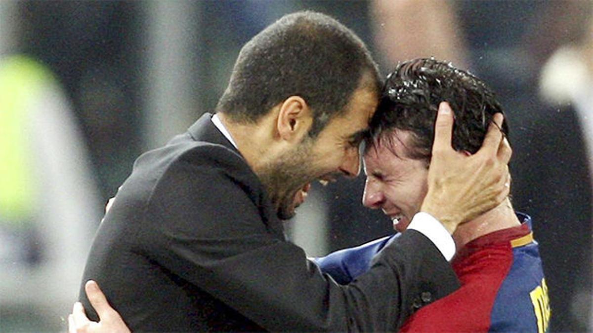 Guardiola: Mi deseo es que Messi se quede en el Barcelona