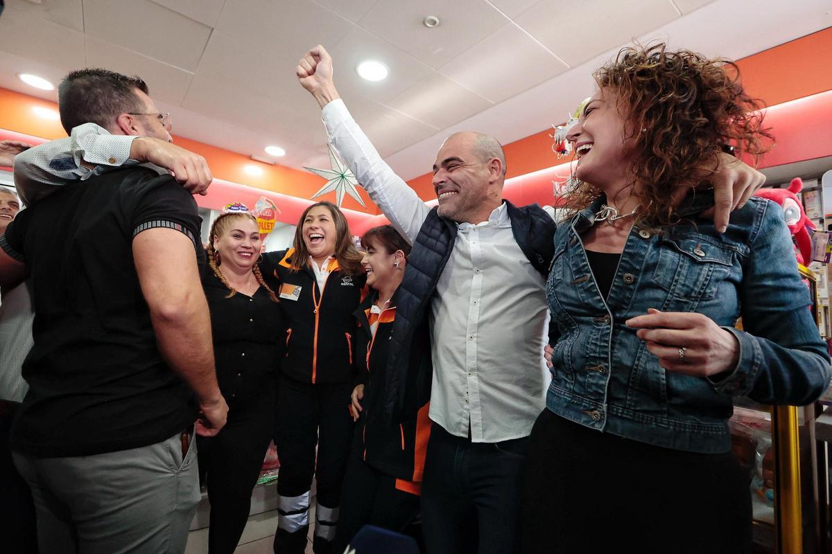 El Gordo premia a Tenerife