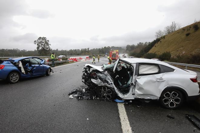 Accidente mortal en Salvaterra: un hombre muere y su mujer e hija resultan heridas graves