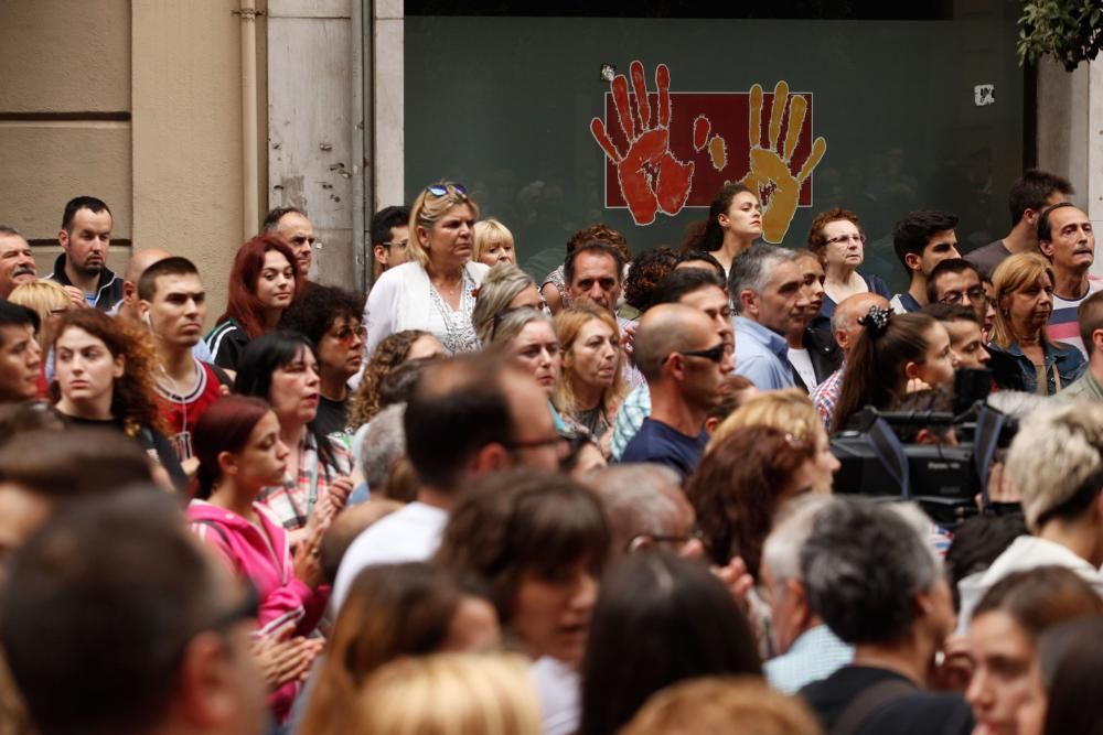 Concentración en Gijón