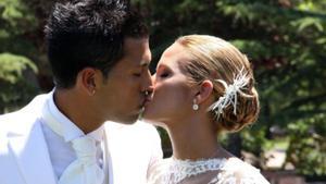 Boda sorpresa entre Tamara Gorro y Ezequiel Garay