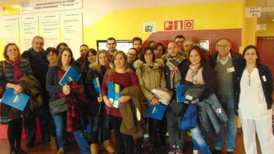 Zamoranos visitan el Centro de Enfermedades Raras de Burgos