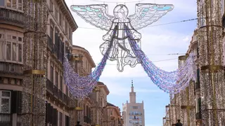 Las luces de Navidad en Málaga, un imán para el turismo