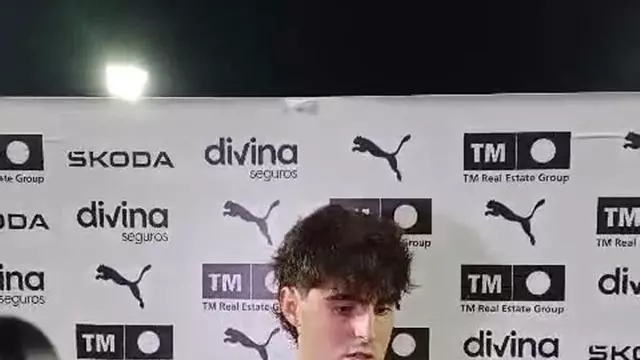 Declaraciones de Javi Guerra tras el Valencia-Hércules