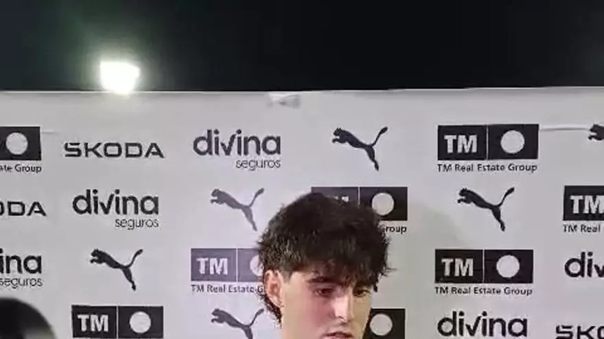 Declaraciones de Javi Guerra tras el Valencia-Hércules