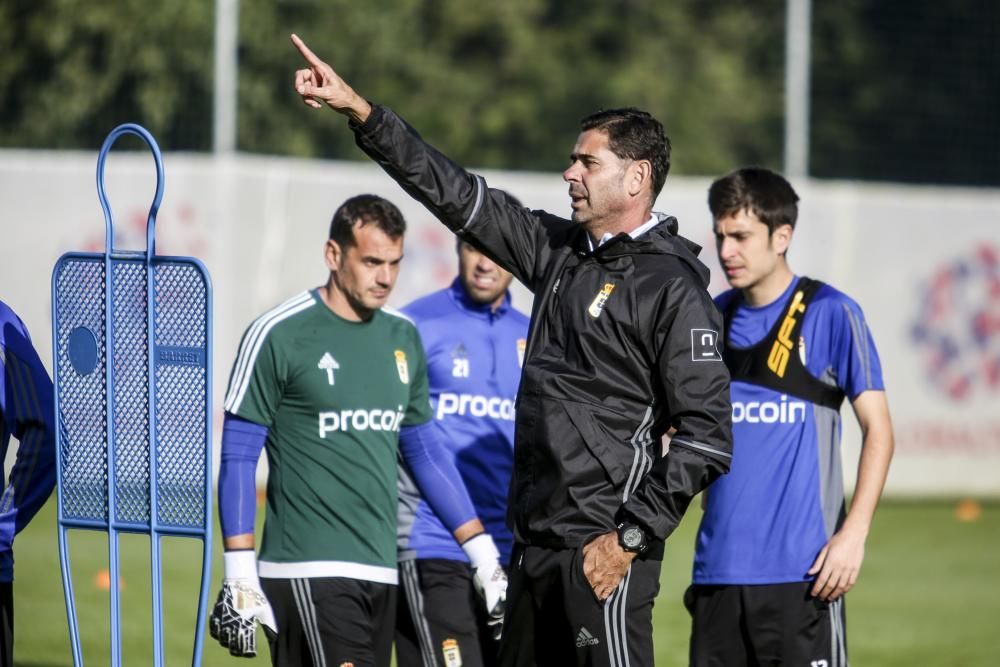 Entrenamiento del Real Oviedo