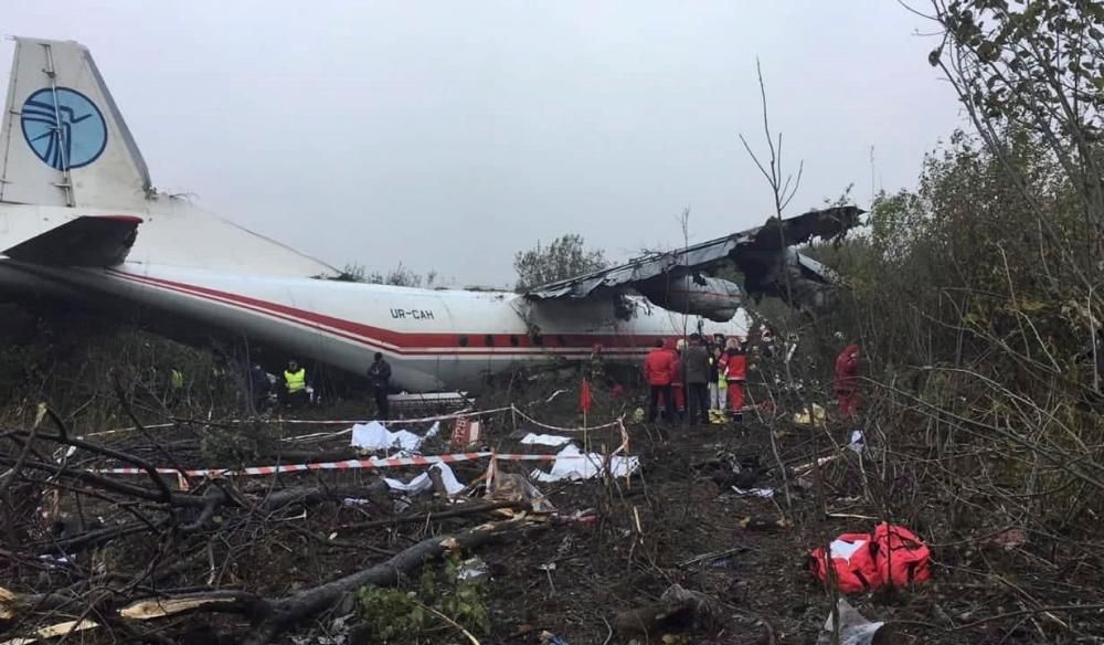 Accidente aéreo en Ucrania de un avión procedente