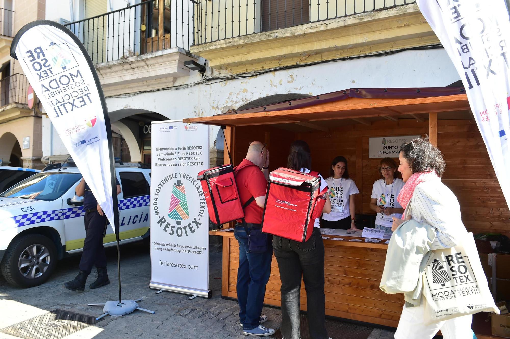 Fotogalería | Plasencia inaugura Resotex, la feria que pone el foco en la moda sostenible
