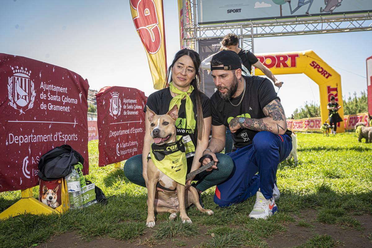 CAN WE RUN BARCELONA. La carrera organizada por Prensa Ibérica y El Periódico de Catalunya con la colaboración de Sport ,  donde las personas y sus mascotas perrunas corren en familia