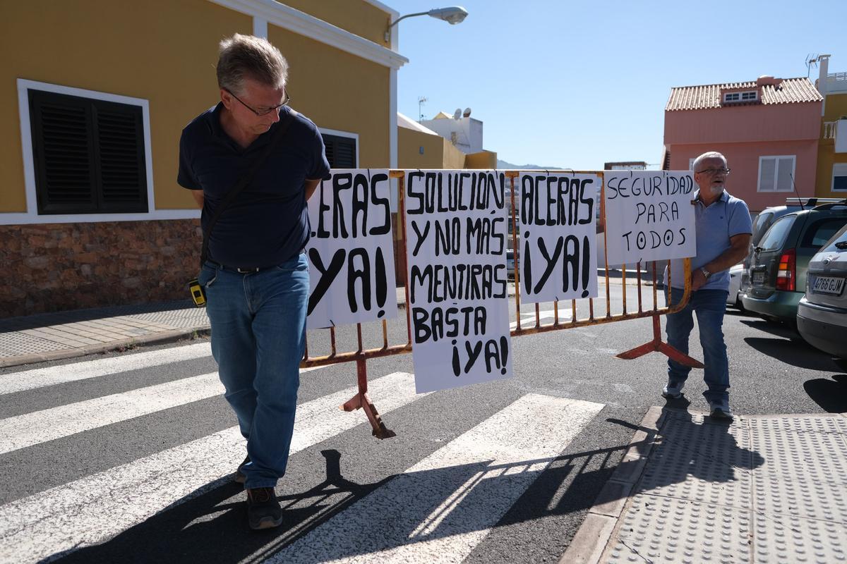 Concentración vecinos de Almatriche
