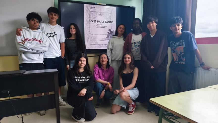El IES Monte Naranco de Oviedo conquista la gran pantalla: de un ejercicio de clase a la final nacional de un certamen de cortos