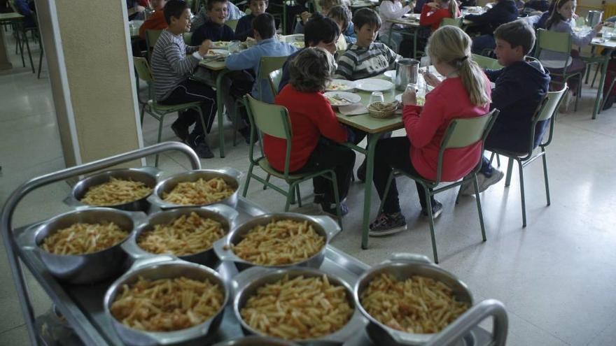 Las familias con rentas más altas no podrán pedir ayudas para el comedor escolar