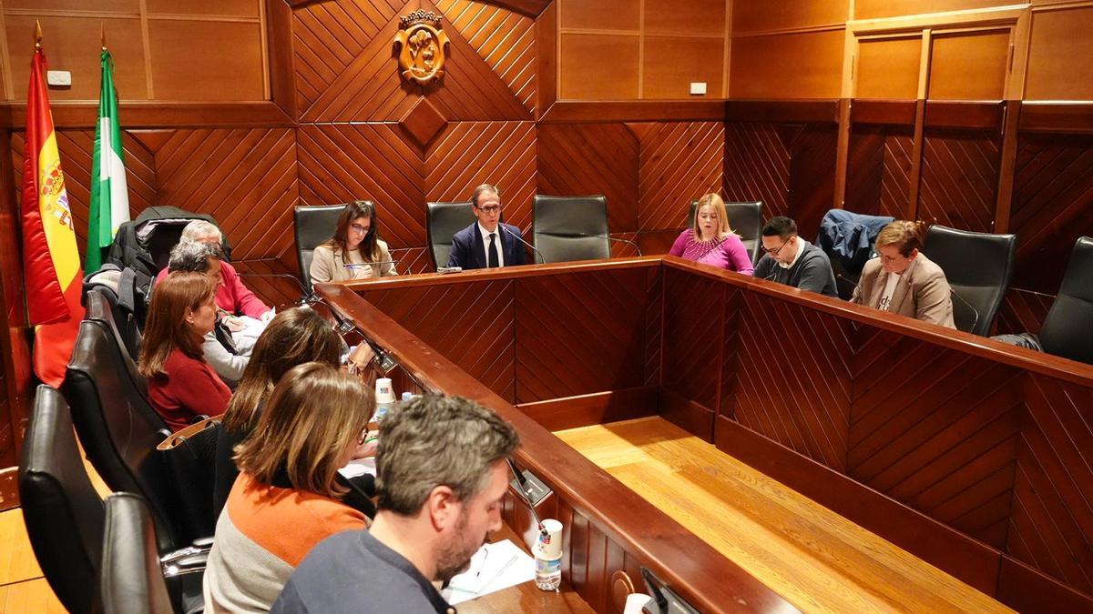 Un momento del Pleno de Pozoblanco.