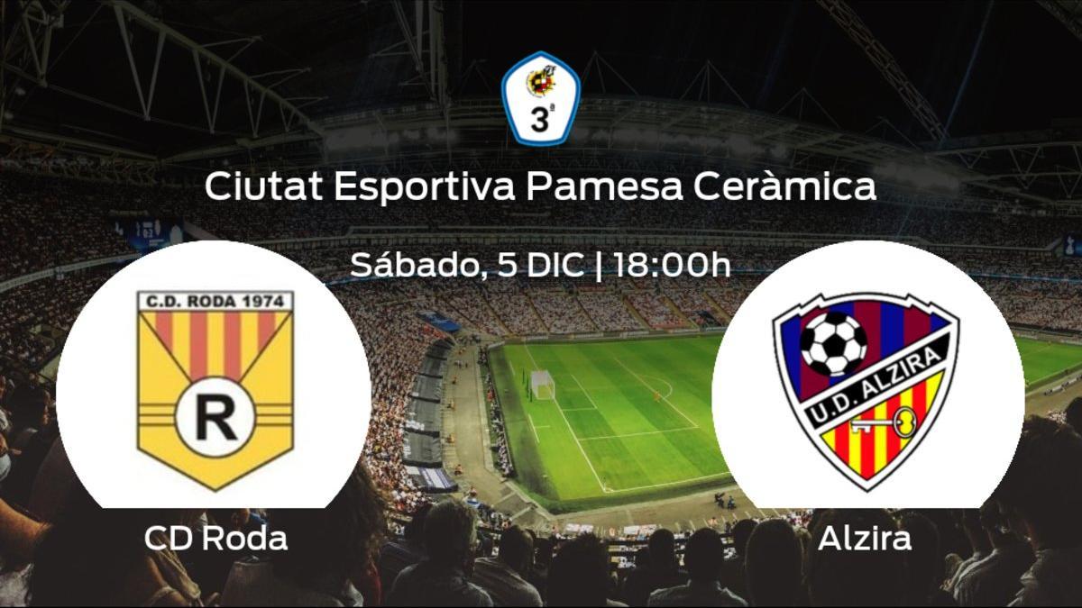 Previa del encuentro de la jornada 8: Roda - Alzira