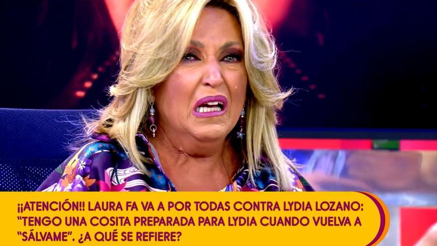 Lydia Lozano en su peor momento: estalla en &#039;Sálvame&#039; por unas insinuaciones de sus compañeros