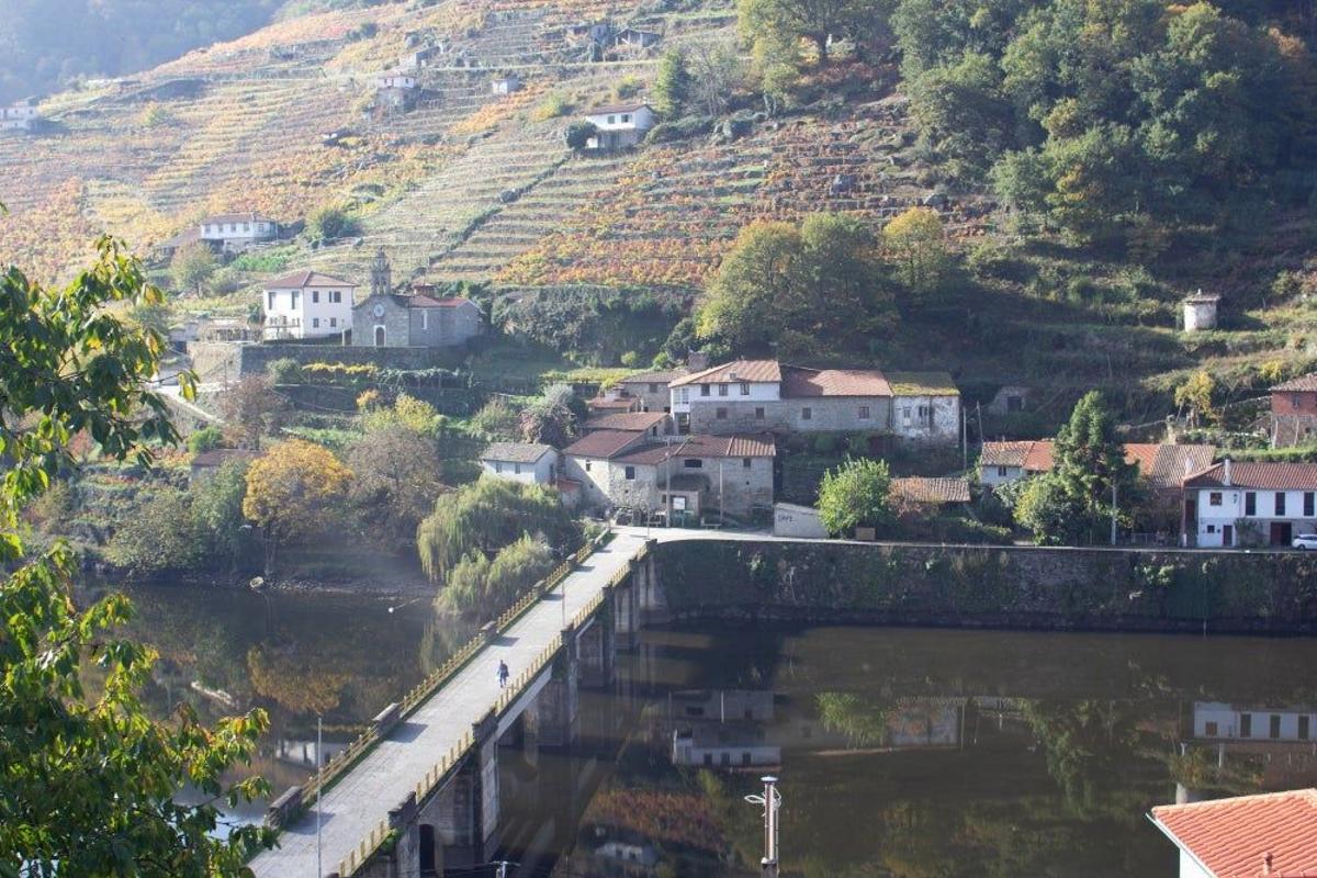 Vista panorámica de Chantada, provincia de Lugo.