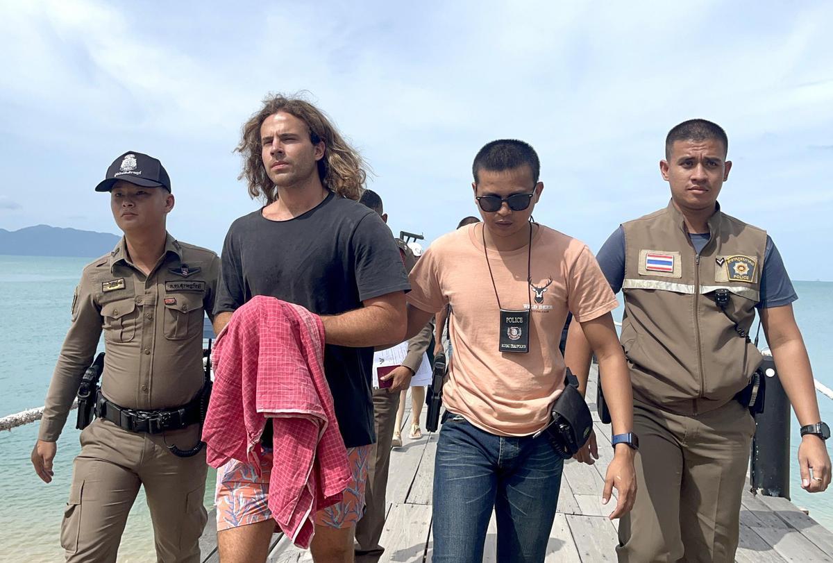 7 de agosto. Daniel Sancho es detenido en Tailandia acusado de asesinar y descuartizar a Edwin Arrieta. 7 de agosto. Daniel Sancho es detenido en Tailandia acusado de asesinar y descuartizar a Edwin Arrieta.