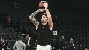 Juancho, el día de su regreso ante el ASVEL