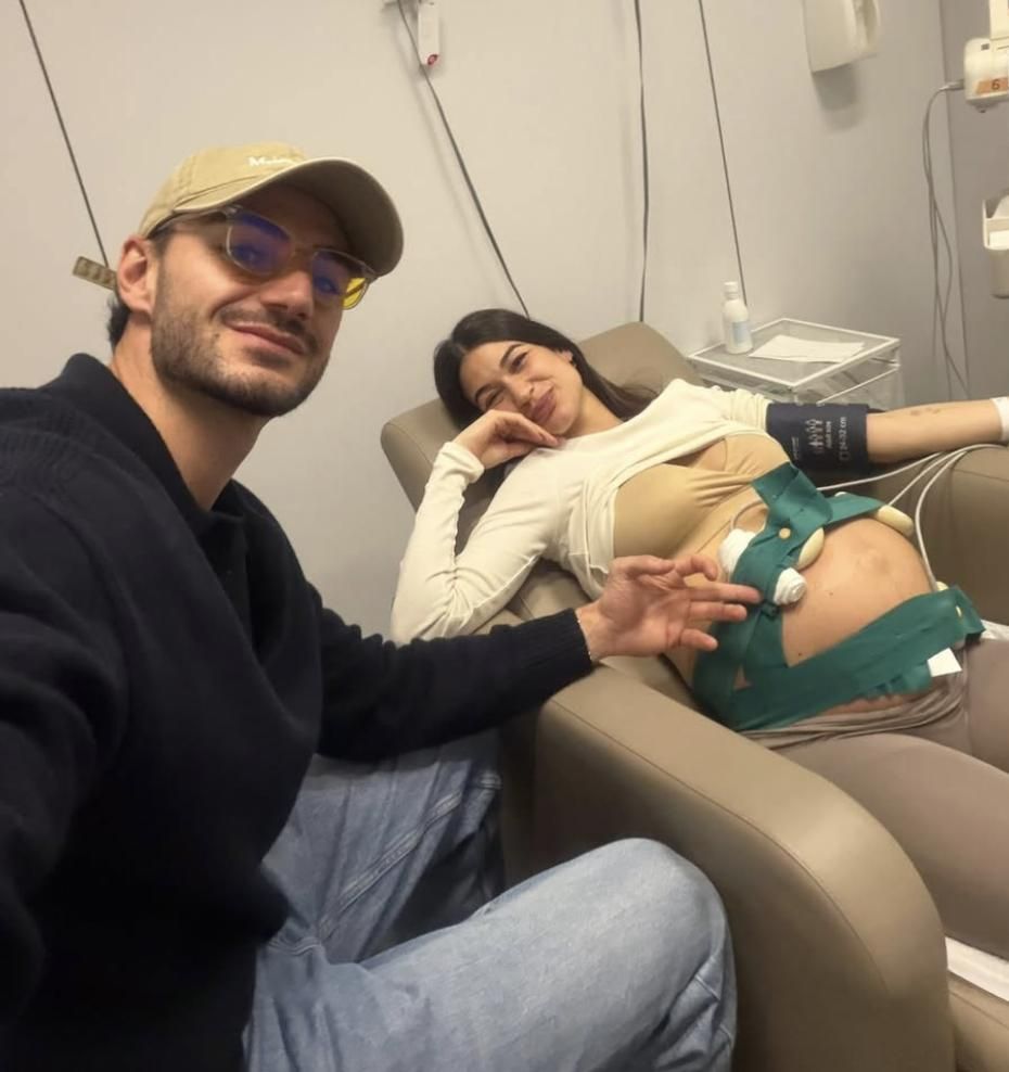 Estela Grande ha estado una semana ingresada por riesgo en el embarazo