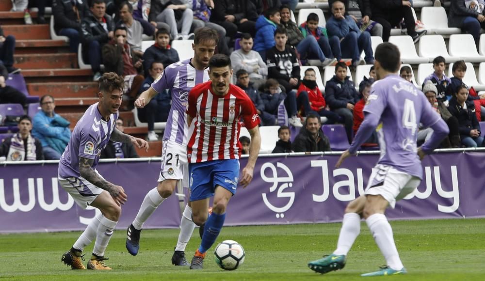 Valladolid - Sporting, en imágenes