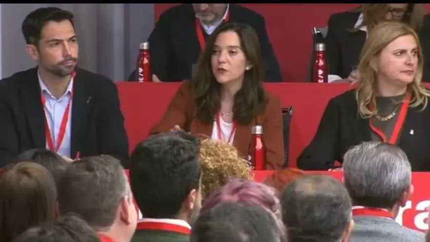 Inés Rey preside el comité federal del PSOE