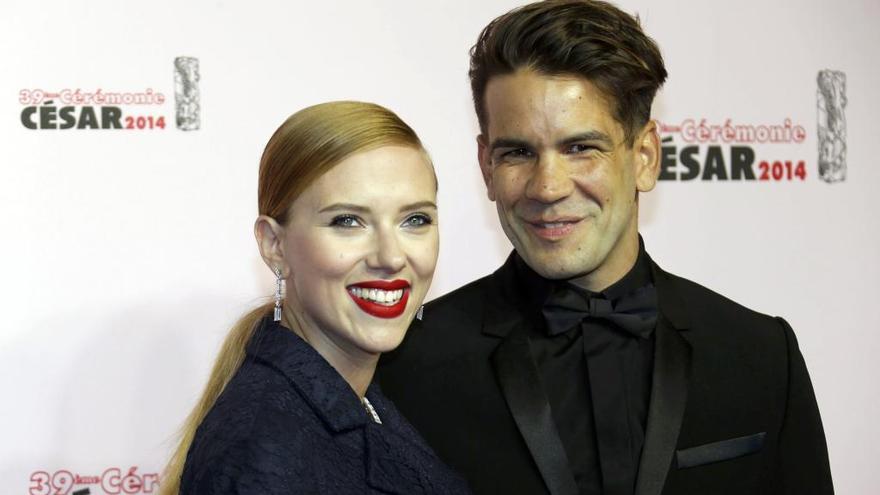 Johansson y Dauriac en una foto de 2014.