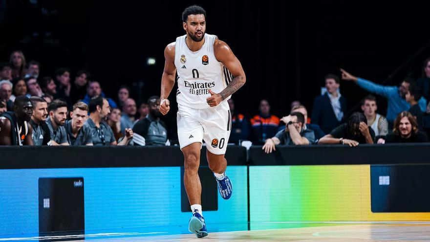 Real Madrid logra una difícil victoria contra Asvel Villeurbanne - Levante-EMV