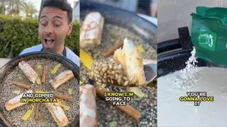 Paella con horchata y fartons: lo último en aberraciones gastronómicas