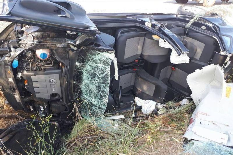 Accidente en Mallén