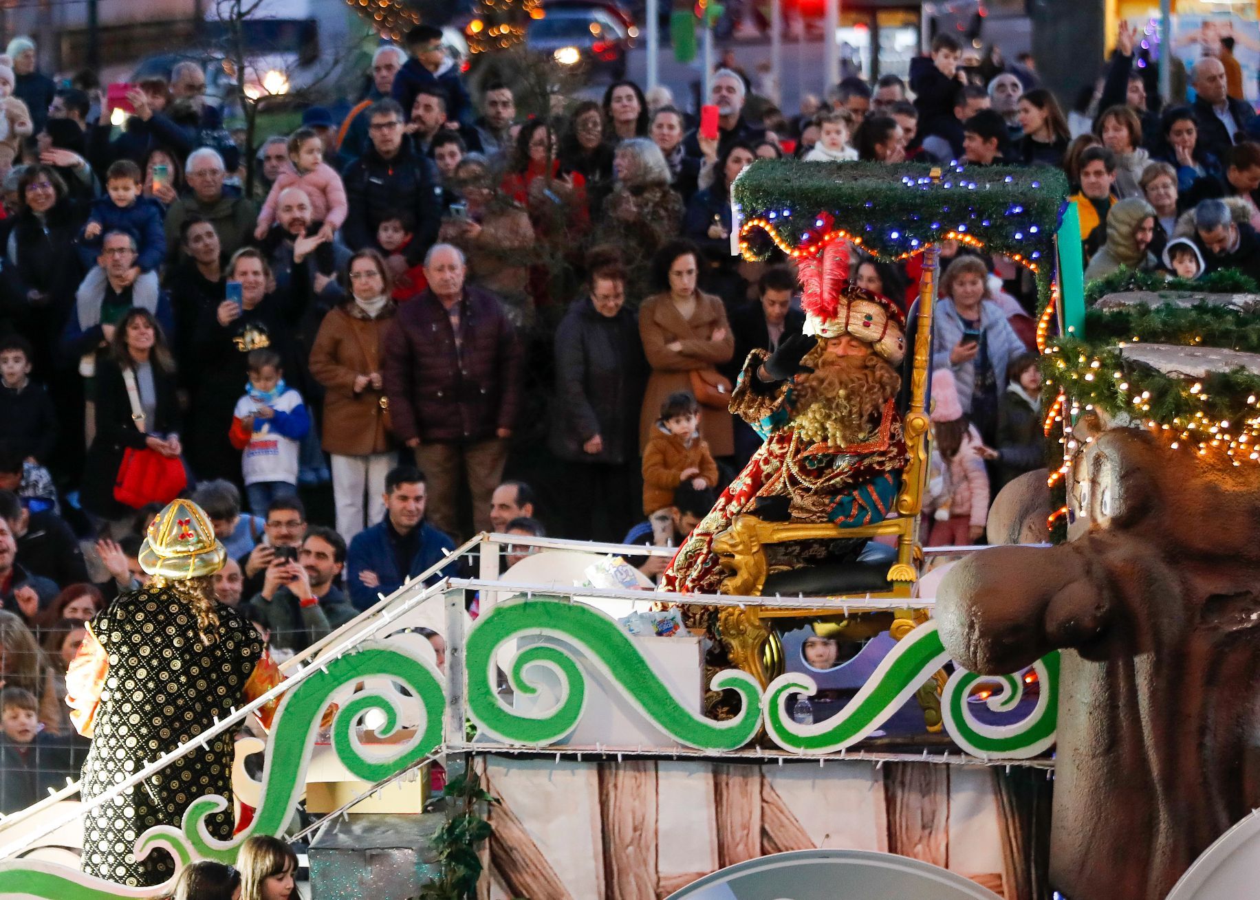 Los Reyes Magos regresan a Vigo, el epicentro mundial de la Navidad