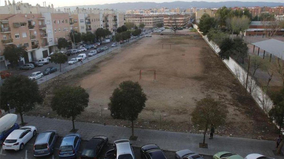Terrenos donde se levantará la comisaría de la Fuensanta.