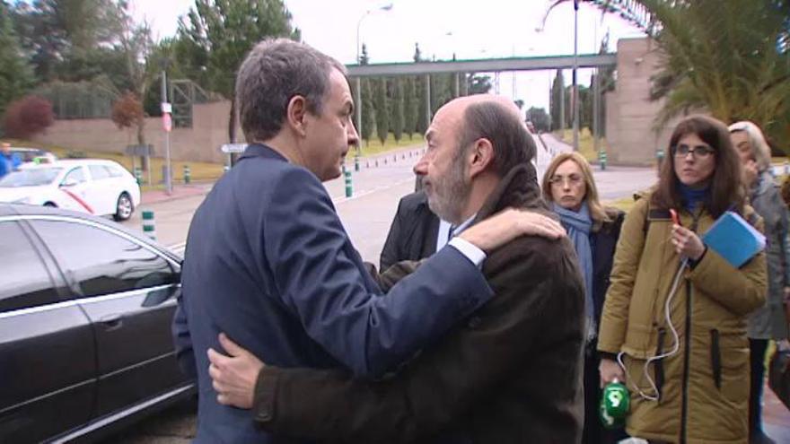 Zapatero: "No he tenido amigo más íntegro que José Antonio Alonso"