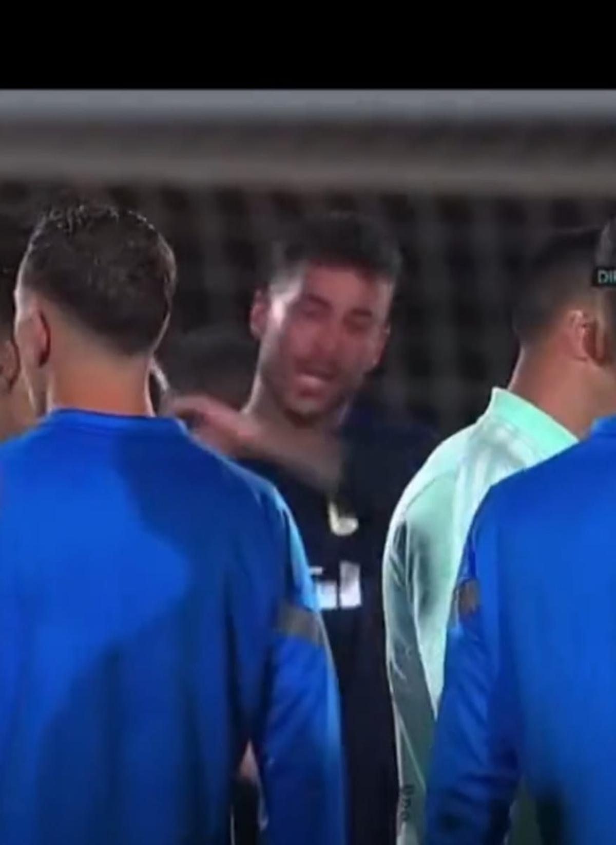 Camarasa, tras el partido