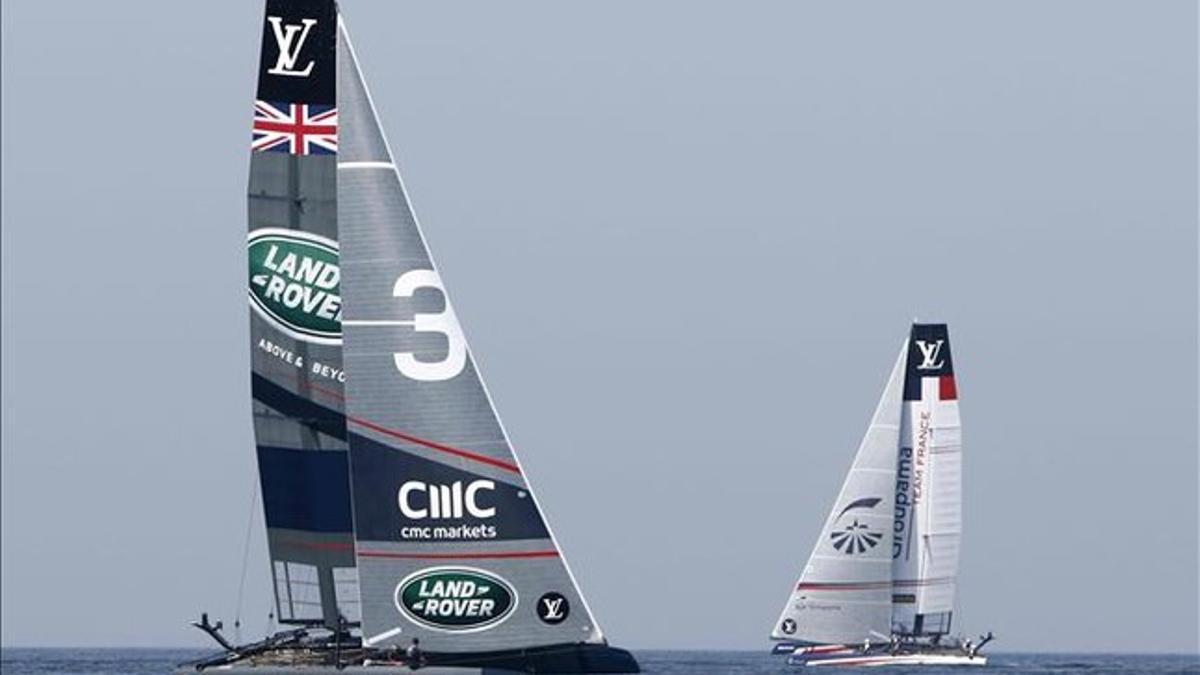 El 'BAR' de Sir Ben Ainslie, al control en Omán