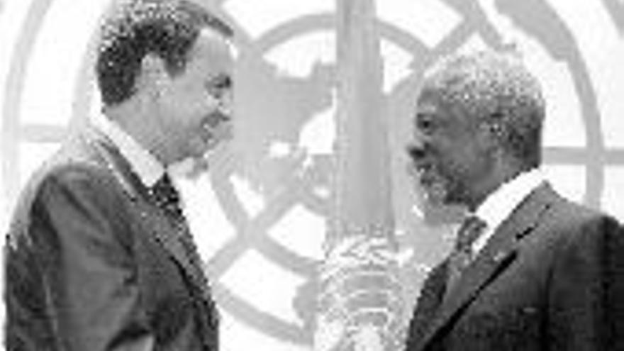 Zapatero impulsará en la ONU la alianza de civilizaciones
