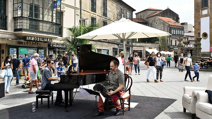 Un festival valgués que se promociona en Pontevedra | GUSTAVO SANTOS