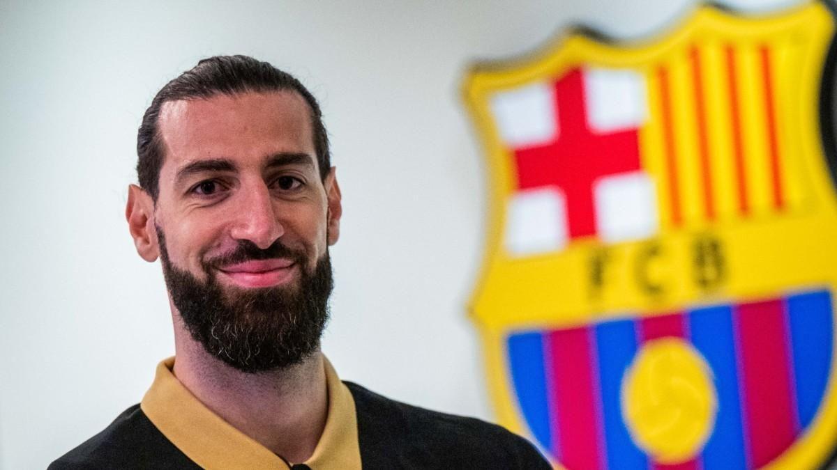 El azulgrana Shengelia es seria duda ante España