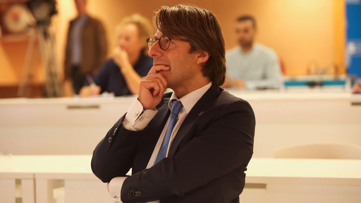 El conselleiro de Facenda, Miguel Corgos.