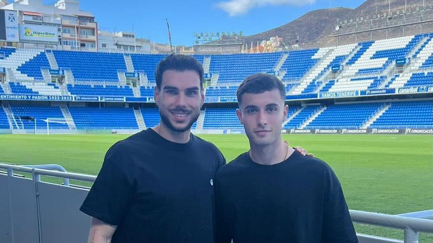 Dani Martín y Fran Sabina, al término de un entrenamiento.