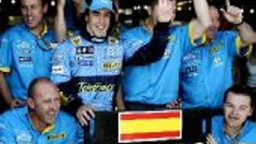 Fernando Alonso, en la ´pole´ por tercera vez en su carrera