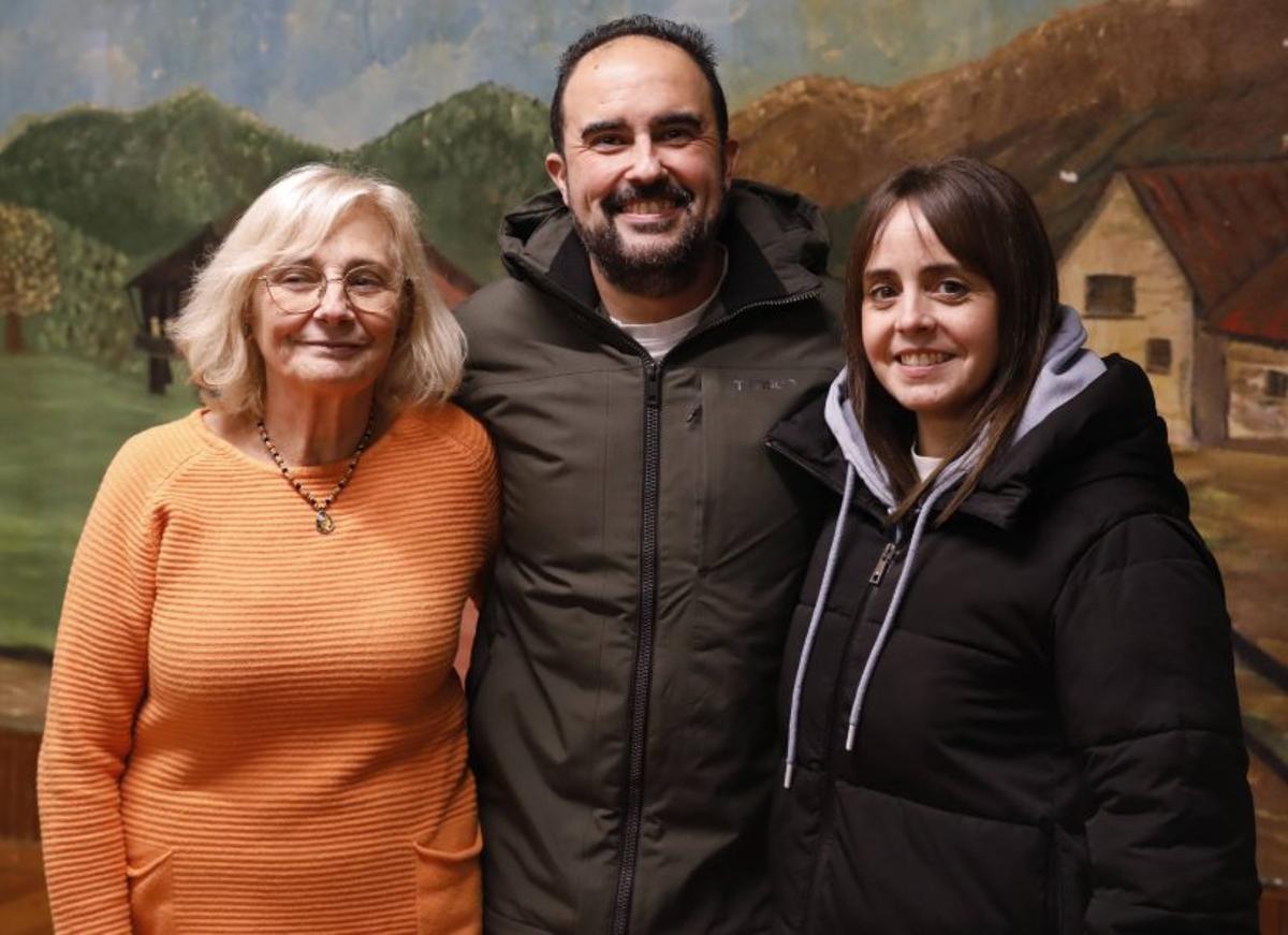 Por la izquierda, Amelia Collado, Alejandro Nosti y Susana Valle. | FERNANDO RODRÍGUEZ