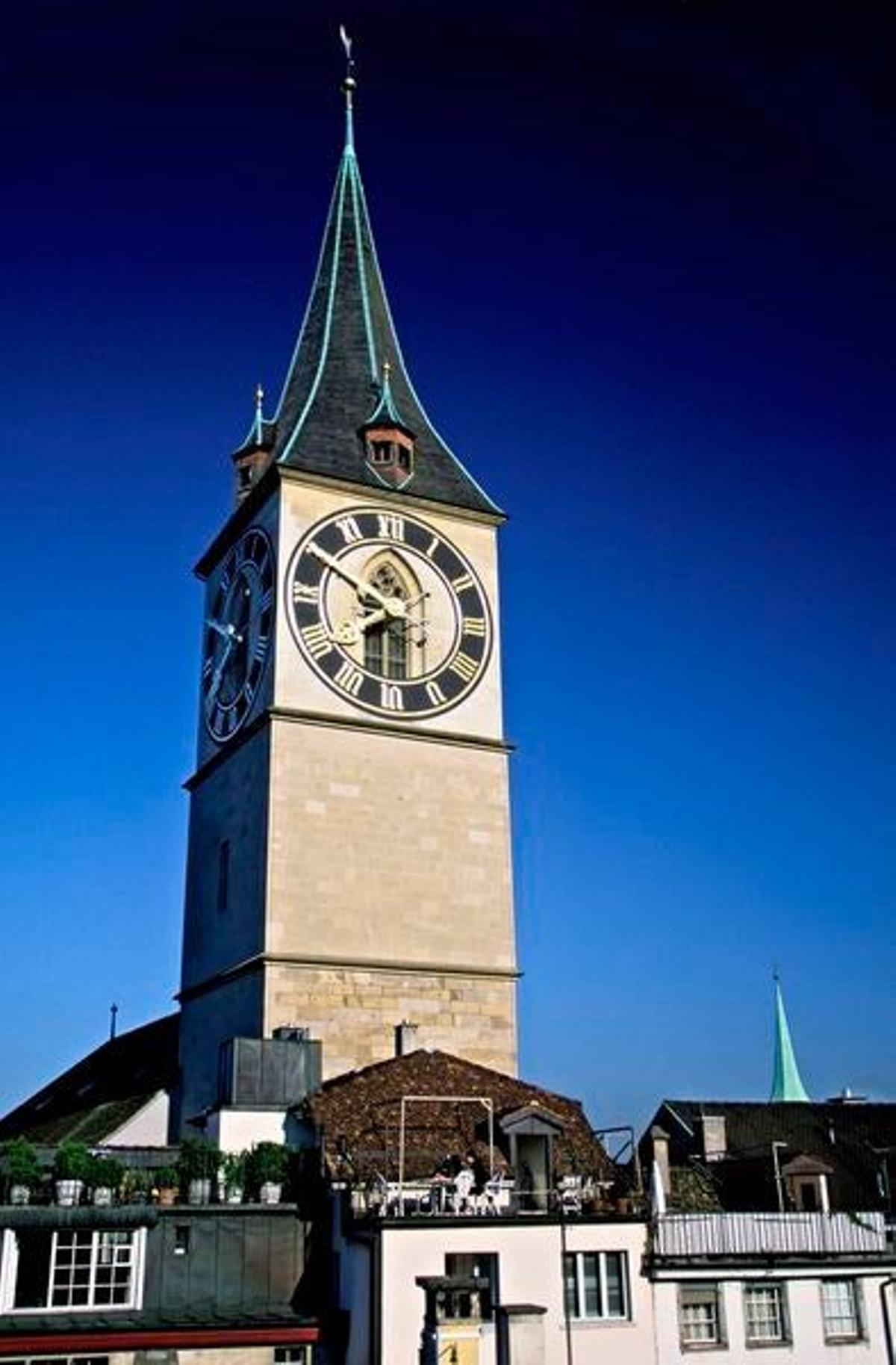 La Iglesia de San Pedro en Zurich