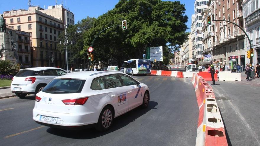 Este jueves han comenzado los desvíos de tráfico previos a las obras.