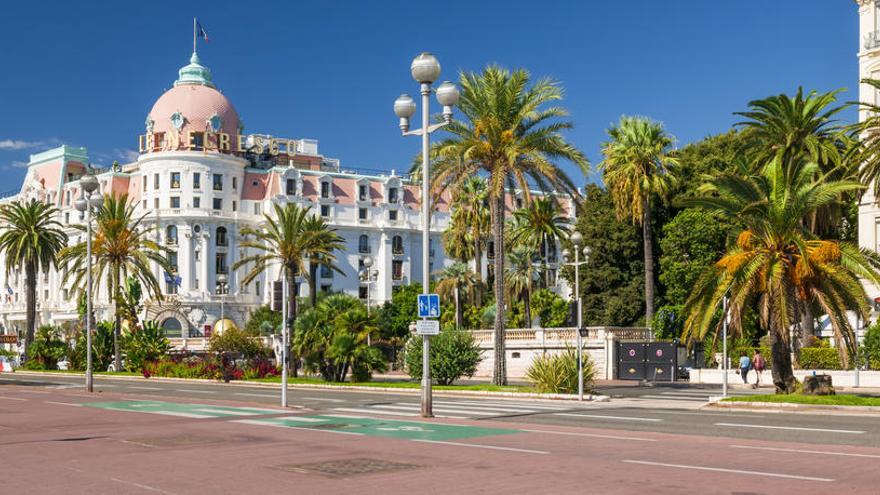 El paseo marítimo de Niza se vetó el jueves.