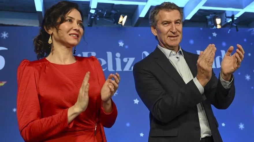 Ayuso tira de ironía y pronostica un año difícil para el Gobierno: &quot;No hay pan para tanto chorizo&quot;