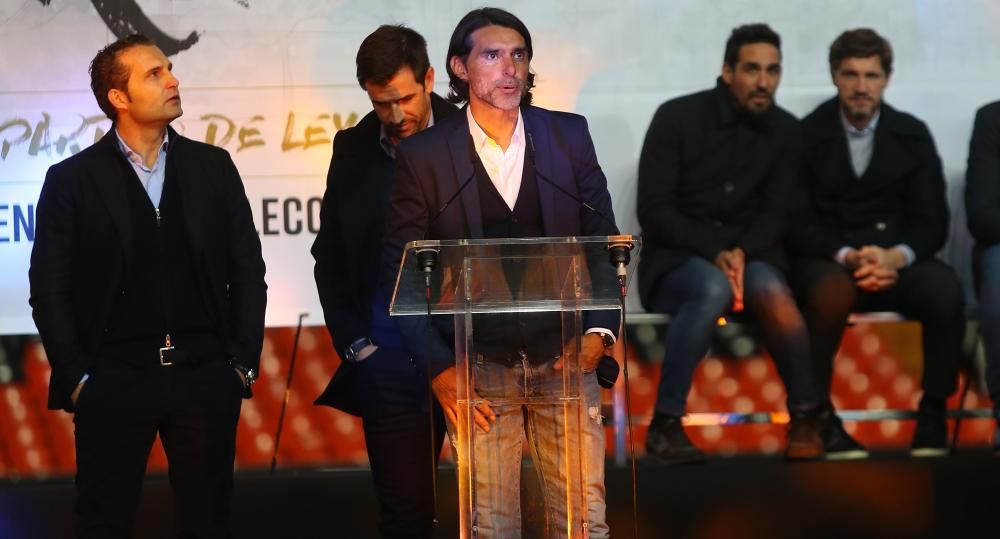 Presentación del ''Partido de las Leyendas''