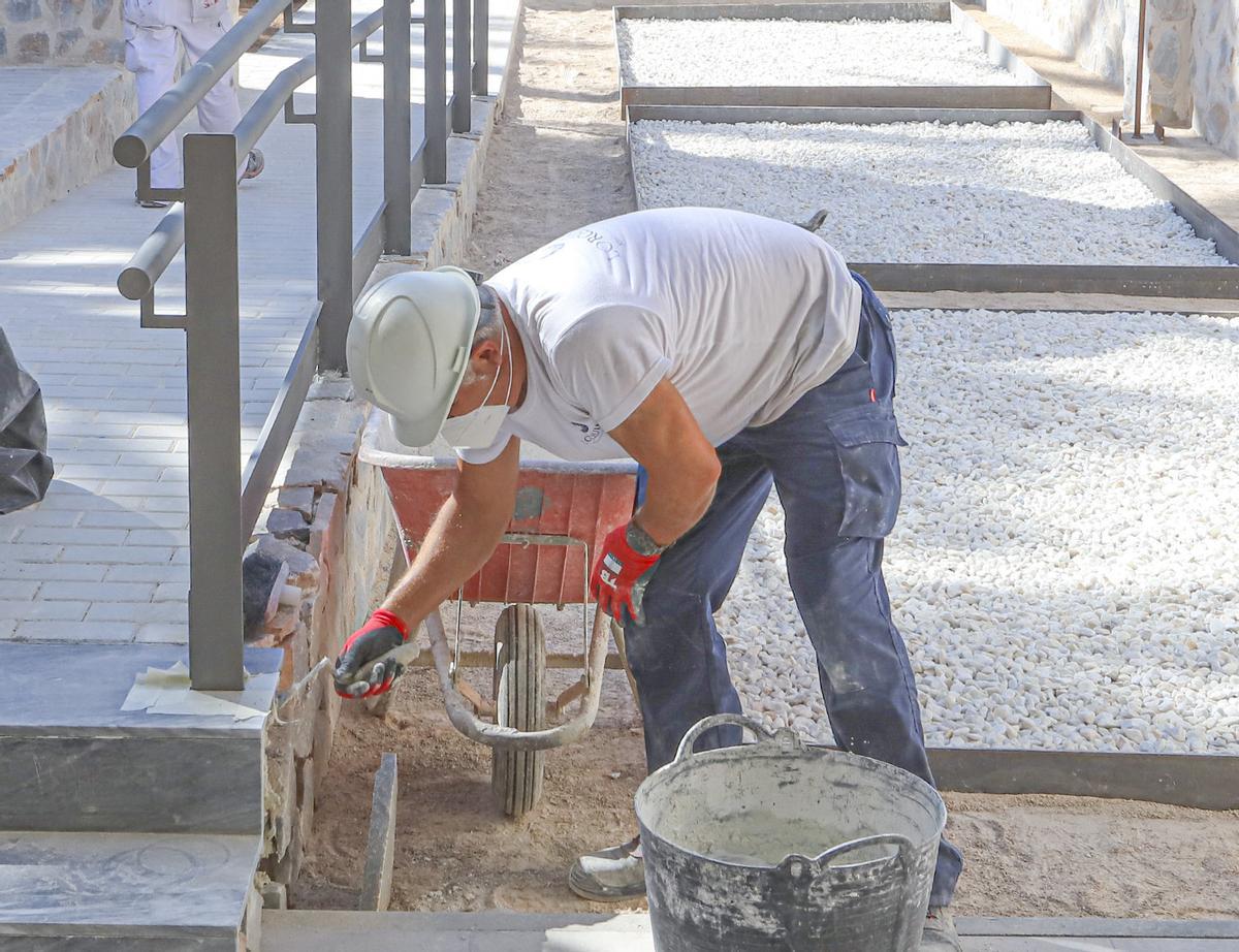 Obras en Orihuela financiadas con Fondos FEDER.