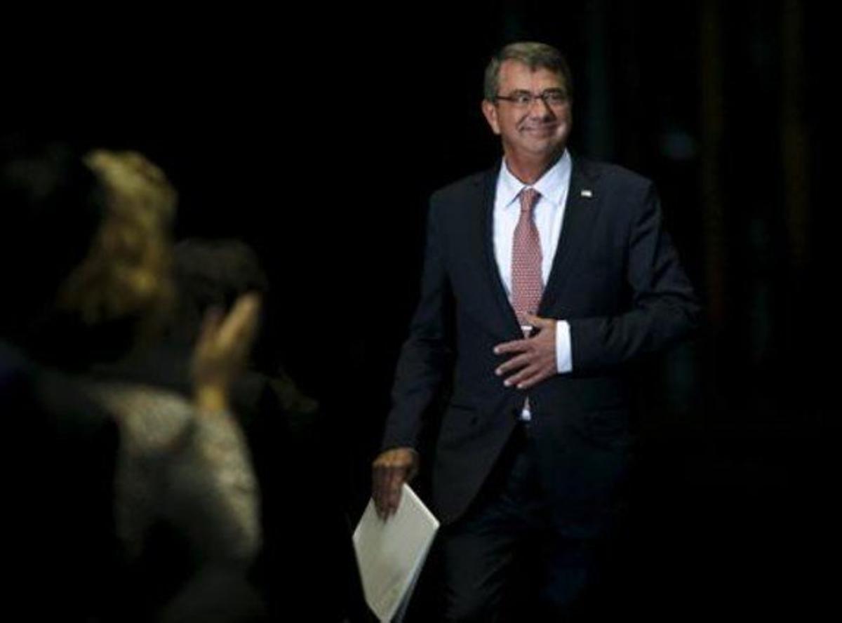 Ash Carter. Ash Carter.