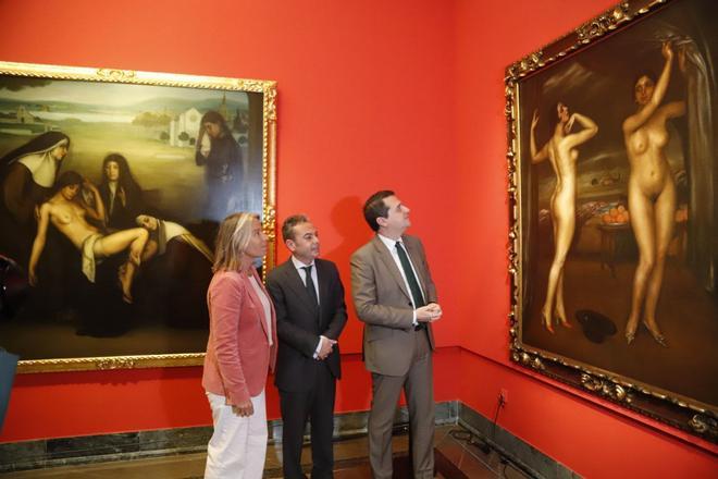 El Museo Julio Romero de Torres expone el cuadro 'Rivalidad'